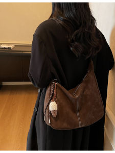 กระเป๋าสะพายข้างแบบสะพายไหล่ข้างเดียวสไตล์เกาหลี Red Heron Bird สำหรับผู้หญิง กระเป๋าสตางค์แฟชั่นสำหรับเดินทางในชีวิตประจำวัน