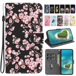 Stand Flip Wallet Case For Samsung Galaxy S25 s23 S24 Ultra S21 s22 S23 S24 s25 FE Plus S25 Edge Cartoon Magnetic Book Cover