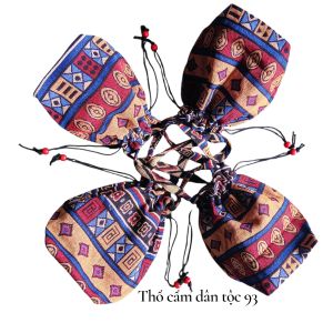 Túi thổ cẩm đeo chéo size 20cm