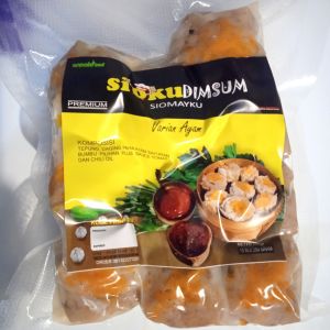 DIMSUM PREMIUM AYAM sertifikasi halal isi 10pcs 25/26gr/pcsChili oil Sause tomat sioku dimsum arinaldfood