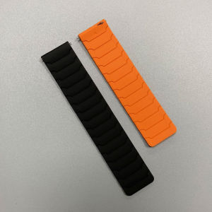 20mm 22mm Silicone Magnetic Strap for Samsung Galaxy watch 7/6/5/4 active 2 bracelet Amazfit BALANCE 2/Bip 6 5 46mm GTR GTS band