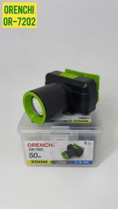 (TERMURAH) Senter Kepala ZOOM 50w Orenchi OR-7202 / 7208 Outdoor Blitz / SOS + Dimmer 50Watt