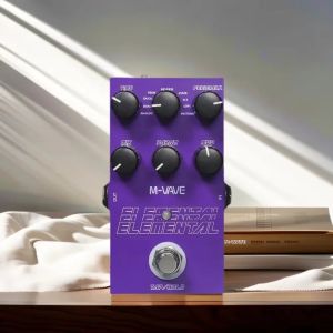 M-VAVE | Bàn Đạp Trễ Kỹ Thuật Số M-VAVE Elemental Dành Cho Guitar Kim Loại Với Chế Độ HOLD TAP Bộ Xử Lý Tín Hiệu Hiệu Suất 3000ms