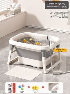babayoo | Foldable Sit-and-Lie Baby Bath Tub