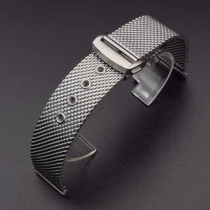 20mm 22mm Stainless Steel Strap For Omega Seamaster 300 Diving 007 Agent Series Business Mens Fashion Quick Release Watchband