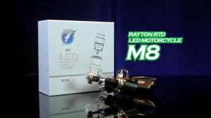 Lampu Depan / RTD Rayton LED Otomotif M8-H4 36W Original / Motor Universal
