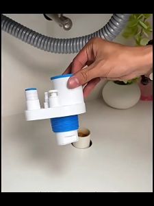 Floor Drain 5 Lubang Konektor Selang Pembuangan Air Mesin Cuci Kelubang Air Kamar Mandi