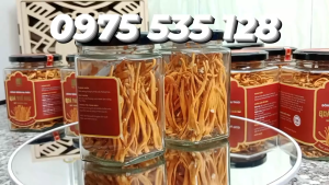 Đông trùng hạ thảo Minh Tú- sấy thăng hoa - Cordycep militaris 20g gãy