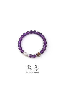 YANDAO | High-end Refined Amethyst Beaded Bracelet