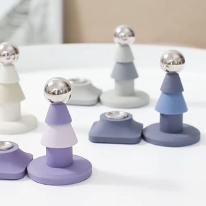 【Buy 1 Free 1】Door Suction Non-punching New Door Stopper Anti-collision Silicone Bathroom Door Fixed Household Strong Magnetic Quiet Door Stop