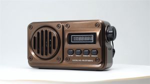 Radio Portabel RD-BT499VS Baru AM / FM Rumah tangga Mini Player Outdoor Broadcast Dengan panel surya Pembicara