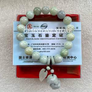 GELANG GIOK BURMA ASLI MODEL BARU GRADE A+ 10mm