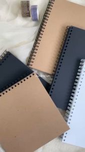 journalandcraft SCRAPBOOK KOTAK POLOS | square scrapbook album polos | buku coklat album foto buku coklat