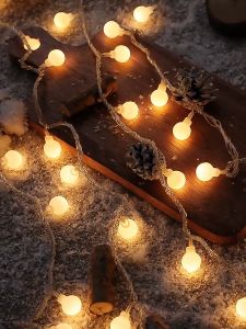 3m6m Round Home Decorations: USB Interface Outdoor Light & Fairy Light LED Light String