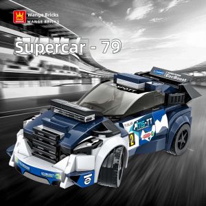 WANKE | Assemble Small Particle Car Model Building Blocks