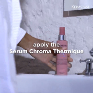KERASTASE Chroma Absolu Serum Chroma Thermique for Heat Protection Anti Frizz Colour-Treated Hair 150ml