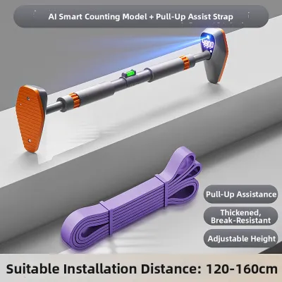 MIKING | Indoor No-Drilling Pull-Up Bar Family and Children Suitable
