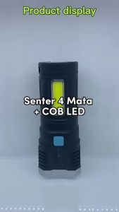 SENTER LED 4 MATA 48W + 20W / SENTER LED CHARGEABLE SENTER SUPER TERANG