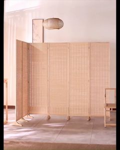 Premium Quality Bamboo Folding Screen/Room Divider/Partition for Space Divider/Privacy/Decor