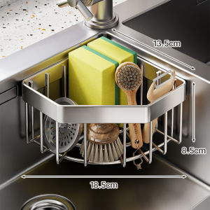 evesigar | Triangle Drain Basket Organizer