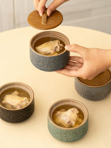 FENGBAI | Single-serving Ceramic Cooking Pot with Lid