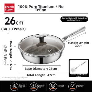 Supor | Titanium Non-coated Versatile Frying Pan