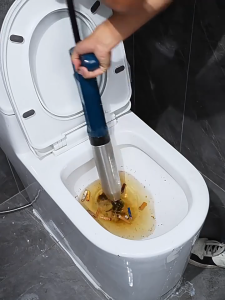 KKBB - ปืนทะลวงท่อ อัพเกรดสแตนเลส ใช้งานง่าย เหมาะสำหรับปัญหาการอุดตันที่หลากหลาย แรงดันใหญ่ กันน้ำกระเซ็น หลักฐานการระเบิด เครื่องกำจัดท่ออุดตัน ปืนล้างท่อตัน ที่ดูดส้วม ปืนทะลวงท่อตัน