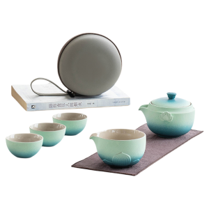 SANXUN | Portable Outdoor Tea Set with 1 Pot and 3 Cups