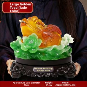 Ji Shanyuan | Lucky Toad Figurine Large