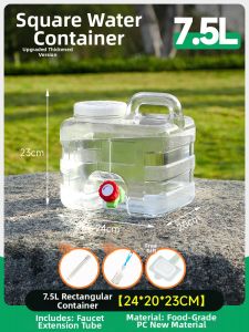 TAFUMAN | Car Camping Large Capacity Water Bucket With Faucet