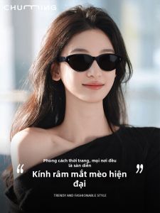 Chuming | Kính Mát Mắt Mèo Khung Lớn Giảm Cân UV400