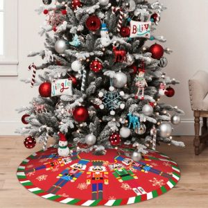 VIKAMA Christmas Tree Skirt Indoor And Outdoor Christmas Tree Skirt Pads Are Suitable For Festive Party Atmosphere Decoration