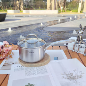 chockmen | Stainless Steel Milk Pot for Porridge and Noodles