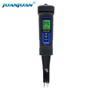 เครื่องวัดค่า PH ของดิจิตอลอาหาร0.00 ~ 14.00เครื่องทดสอบความเป็นกรดของอุณหภูมิสูงสำหรับชีสต้มผลไม้วัดค่าความเป็นกรดของผงเนื้อบรรจุกระป๋อง