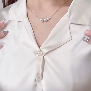 Nicedays🍒Bros Pin Tanpa Kancing Invisible Dapat Dilepas Untuk Aksesoris Pakaian / Sweater Wanita