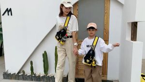 Túi đeo chéo mini cho bé trai bé gái TOPBEAR túi xách du lịch túi chéo trẻ em Pikachu kèm Quà tặng hình Pikachu TDL03