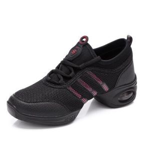 Summer Breathable Mesh Surface Dancing Shoes Soft Bottom Square Dance Shoes Adult Dance Shoes Fitness Shoe Exercise Shoes