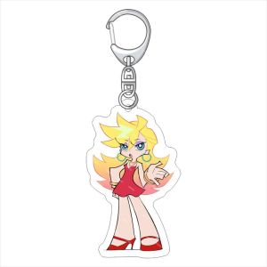 Bandai | 55MM Anime Panty & Stocking With Garterbelt Hình Acrylic Móc Khóa Dễ Thương Quà Tặng Giáng Sinh Scanty Kneesocks Thiết Kế Dành Cho Người Hâm Mộ