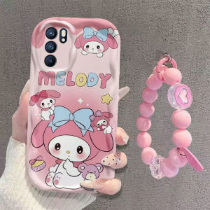 Oppo Reno6 pro Phone Case New Cute Mélody Student PEQM00 Best Friend PEPM00 Cartoon Protective Creative Silicone Airbag Anti-fall Shell