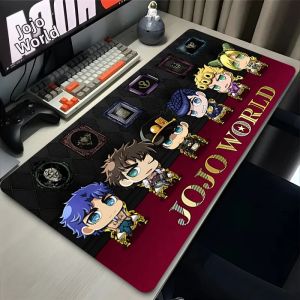 Bandai | Tấm Lót Chuột Cao Su Chống Trượt Jojo Cỡ XXL Thảm Chơi Game Anime Phụ Kiện Bàn Làm Việc Văn Phòng Bàn Phím Máy Tính Cho Game Thủ Có Nhiều Kích Thước XXL.