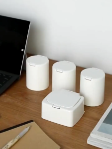 Japanese Mini Storage Box Drawer Organizer Covered Container Press Type Storage Box Clip Drawer Miscellaneous Sorting Box