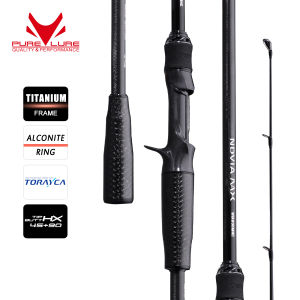 PURELURE NDVIA MAX Travel Versatile Rod Solid Tip 6FT 7.2FT 1.5-20g Soft Lure Jerkbait F/MF Action Perch Pike Zander Bass Squid