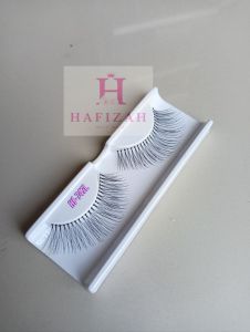 bulu Mata Palsu Natural Hf-747L size Panjang = 14mm isi Lusinan 12 Pasang 12 Pcs Gratis Tutup Mika