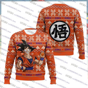 2025Japanese Anime Sweatshirt Dragon Ball Goku Men/Women Oversize Pullover Hoodies Autumn Winter Bandai Cosplay O-neck Hoodie