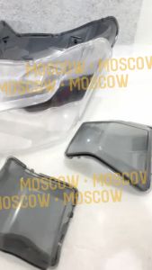 Paketan Mika Lampu Stop + Mika Sein Depan Bening / Smoke Motor NMAX Old / Lama Tahun 2014 - 2019 Cover Stoplamp Belakang NMAX Old Tutup Lampu Sen NMAX Mika Stolamp Lampu Sen Sein Depan Kanan Kiri NMAX Lama 2014 2015 2016 2017 2018 2019