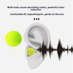 Sleeping Earplugs Noise Reduction Soundproofing Anti-noise Devices for Quiet And Undisturbed Rest Comfortable to Wear