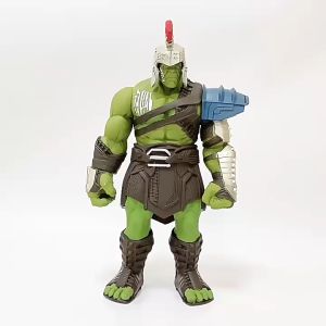 Hulk Gladiator 33cm Action Figure Hulk Gladiator War Hammer Marvel Avengers Endgame Mainan Pajangan Miniatur Hiasan Meja Rumah