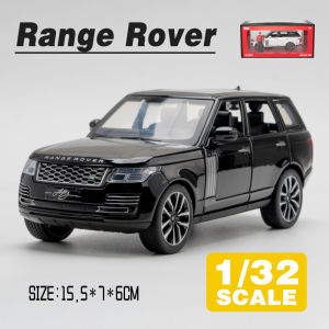 LEO 1:32 Scale Range Rover SUV Metal Diecast Alloy Toy Cars Model Trucks For Boys Children Toys Off-road Vehicles Hobbies Collection