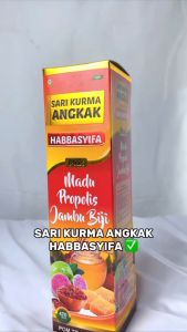 Sari Kurma Madu Angkak Asli Habbasyifa 470gr Madu Angkak Untuk Daya Tahan Tubuh Stamina Kesehatan