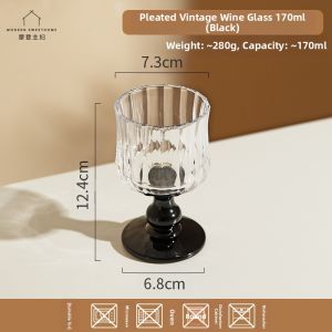 MODERN SWEETHOME | Vintage Wine Cocktail Glasses Glass